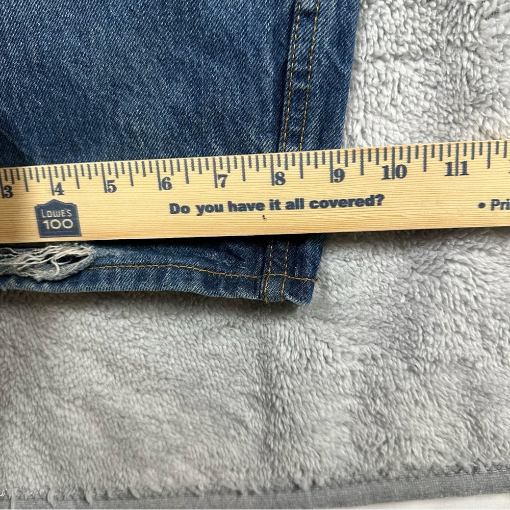 Levi’s 501 Button Fly Jeans Size 42x30 Distressed Read Description - Picture 11 of 14